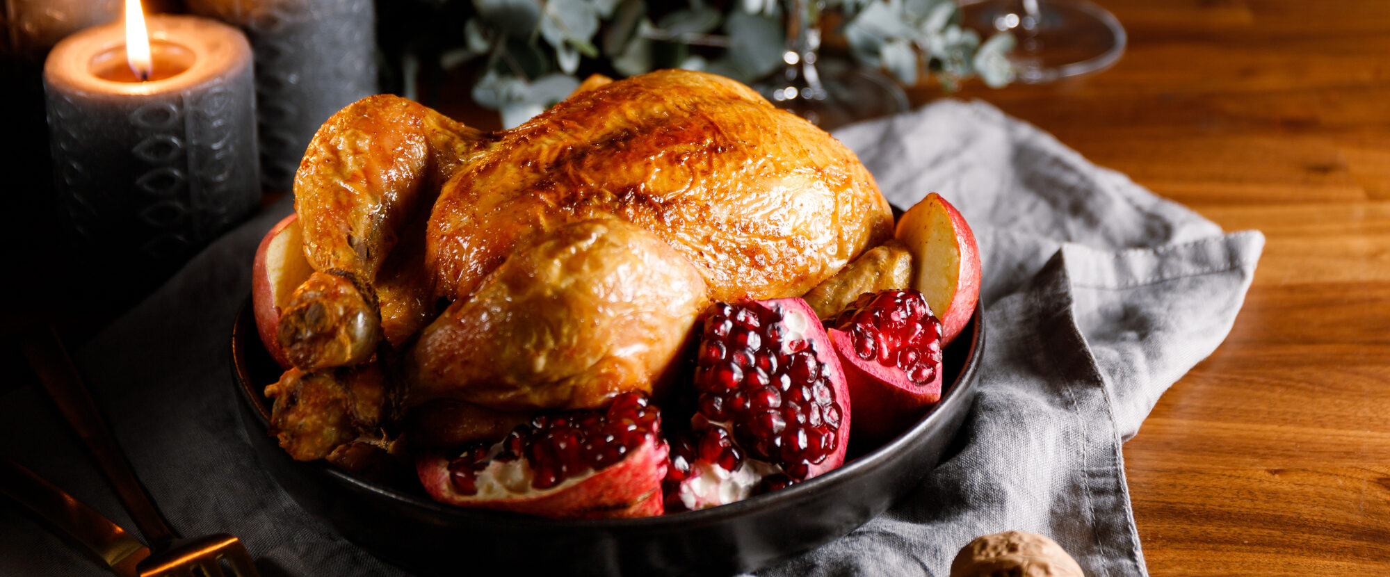 thanksgiving turkey and wine